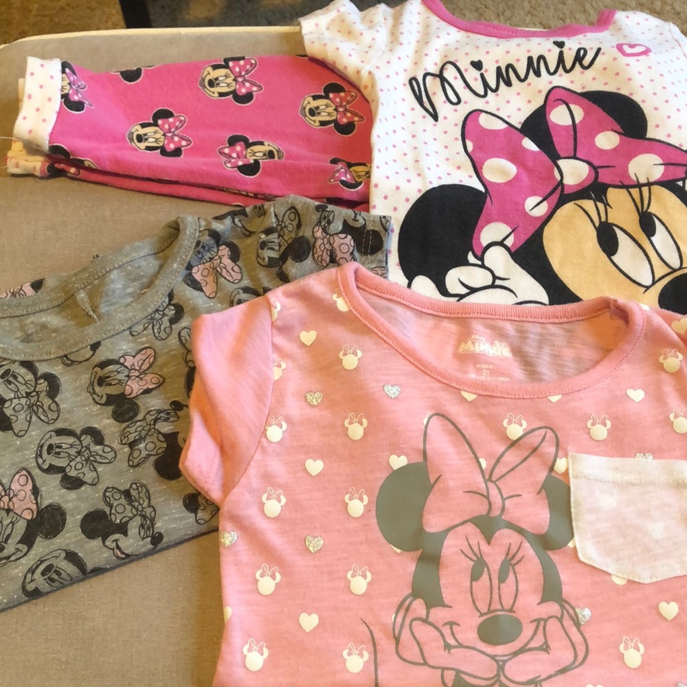 Money mouse bundle  two tshirts and one pajama